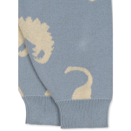 Konges Sløjd Dino Mist Lapis Strikk Bukser GOTS