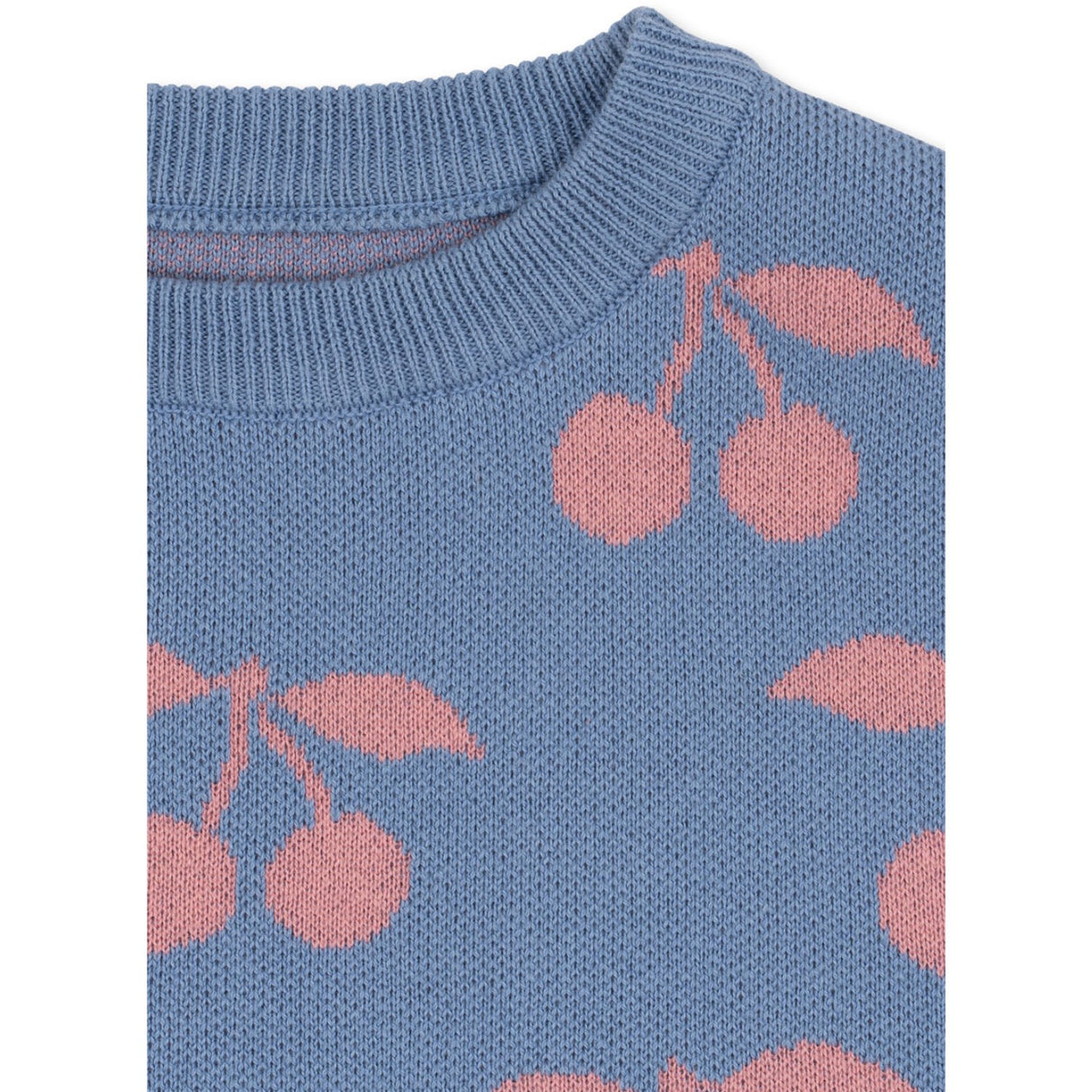 Konges Sløjd Purple Impression Lapis Strikk Kjole GOTS