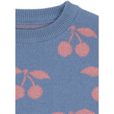 Konges Sløjd Purple Impression Lapis Strikk Kjole GOTS