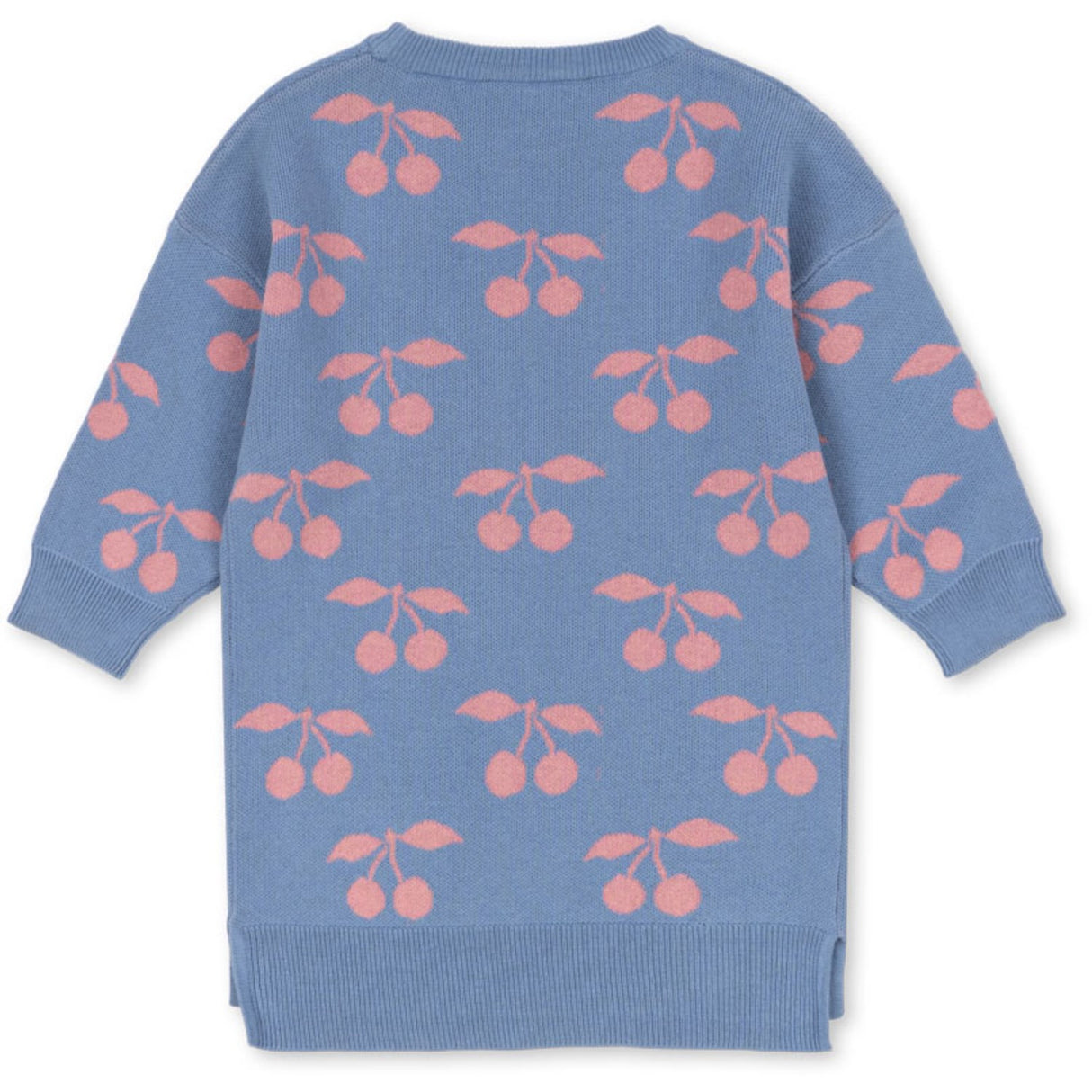 Konges Sløjd Purple Impression Lapis Strikk Kjole GOTS