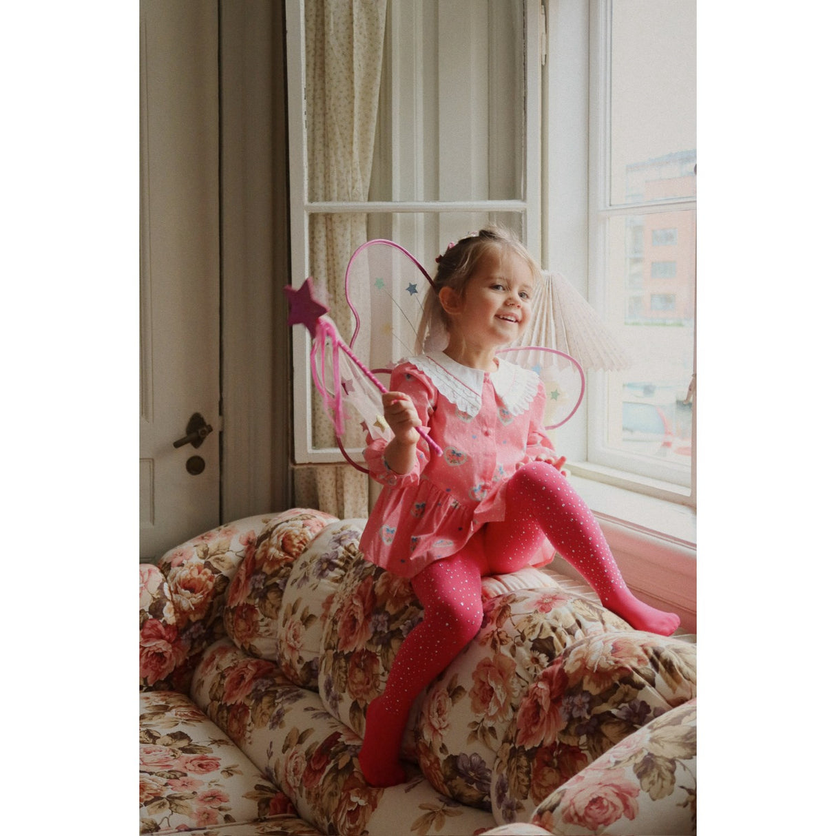 Konges Sløjd Amour Pink Glam Stockings