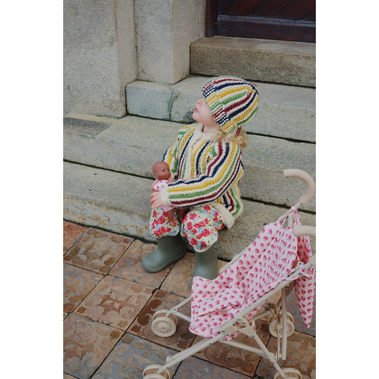 Konges Sløjd Rosie Rose Dukke Stroller