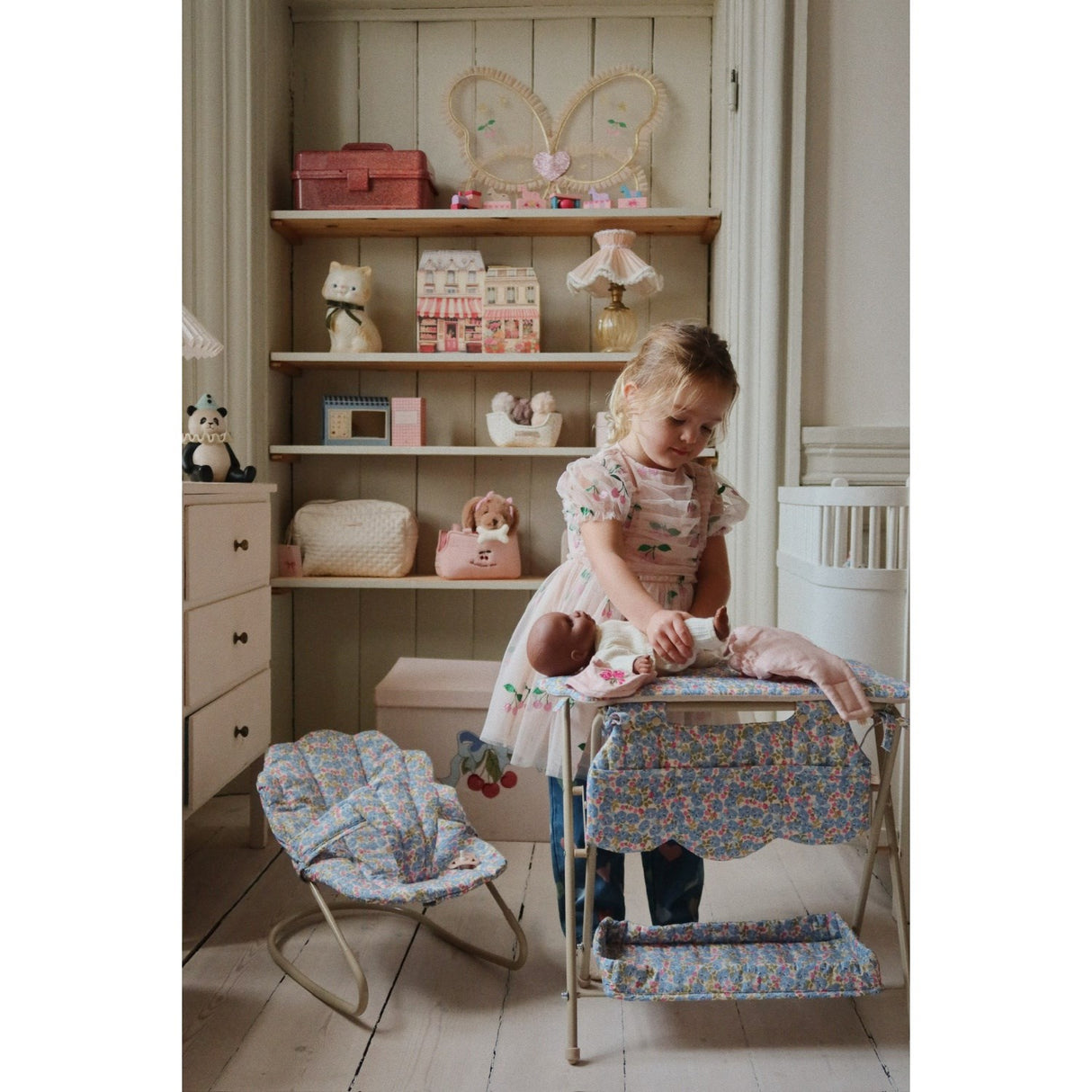 Konges Sløjd Fleur Rosier Dukke Changing Table