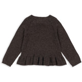 Konges Sløjd Brown Melange Cathy Strikk Sweater