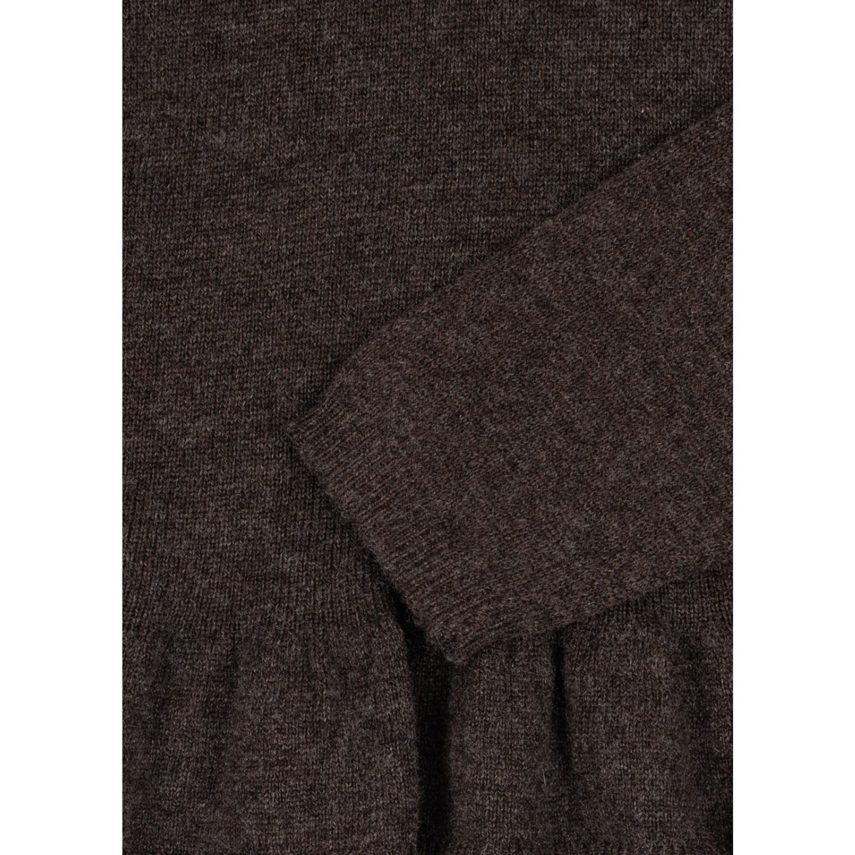 Konges Sløjd Brown Melange Cathy Strikk Sweater