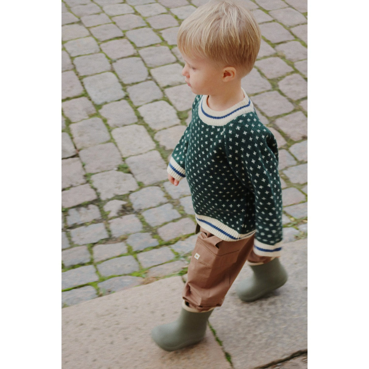 Konges Sløjd Green Billi Strikk Sweater