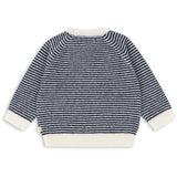 Konges Sløjd Ensign Blue/Buttercream Berle Strikk Sweater
