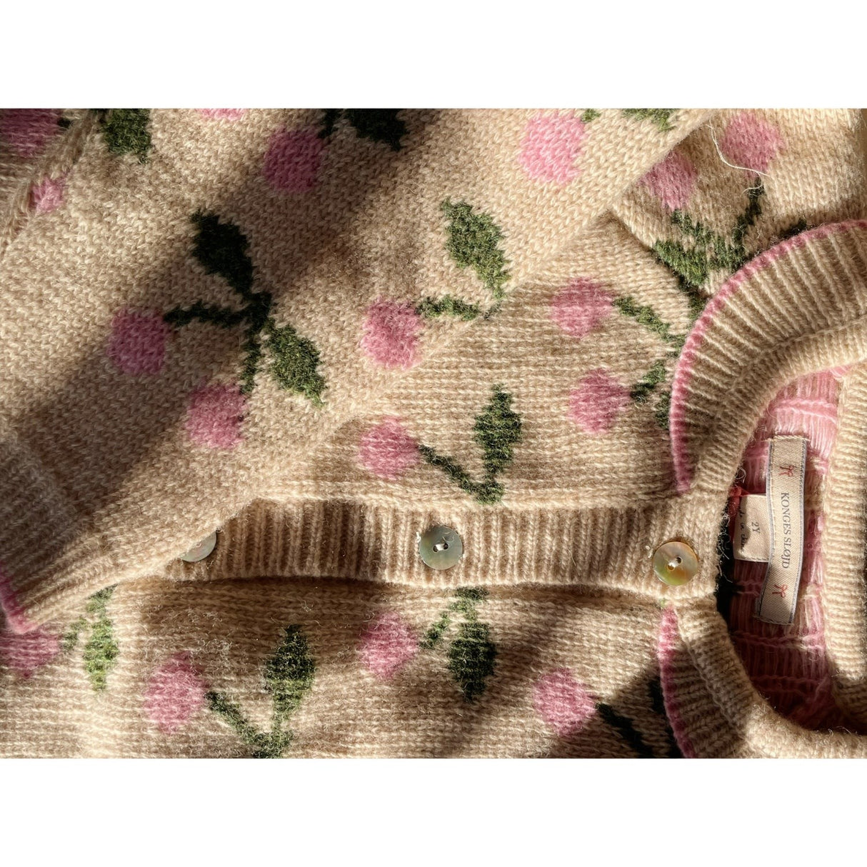 Konges Sløjd Cherry Belou Strikk Halsbånd Cardigan