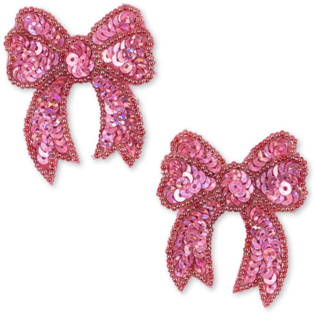 Konges Sløjd Rapture Rose 2 Pakke Paljet Bue Hair Clip