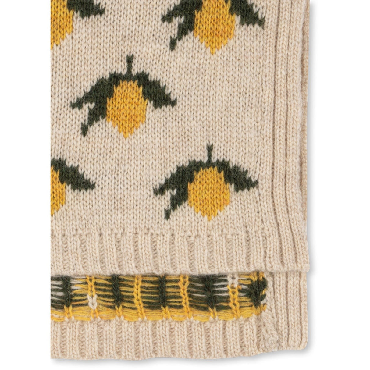 Konges Sløjd Lemon Belou Lemon Strikk Neckwarmer.