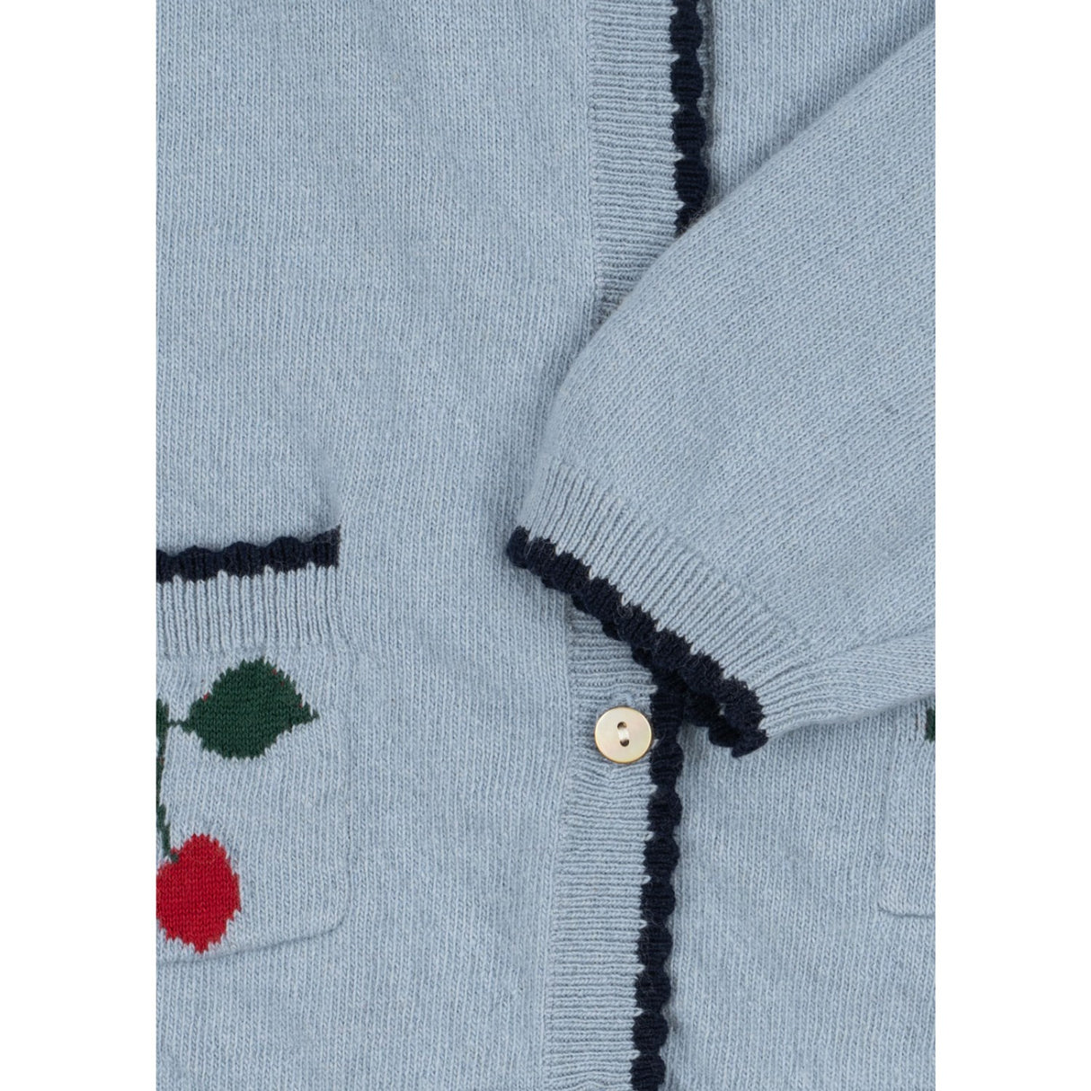 Konges Sløjd Blue Fog Alexa Strikk Cardigan