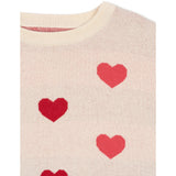 Konges Sløjd Coeur Coloré Duo Pink Lapis Strikk Sweater GOTS