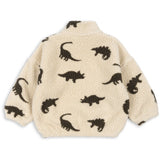 Konges Sløjd Dino Silhouette Jody Teddybjørn Half Zip Grs