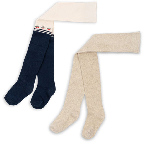 Konges Sløjd Cherry Mix 2 Pakke Cherry Lurex Strømpebukser