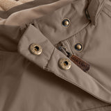 Mini A ture Morel Grey Matwang Fleece Lined Winter Jacket. GRS
