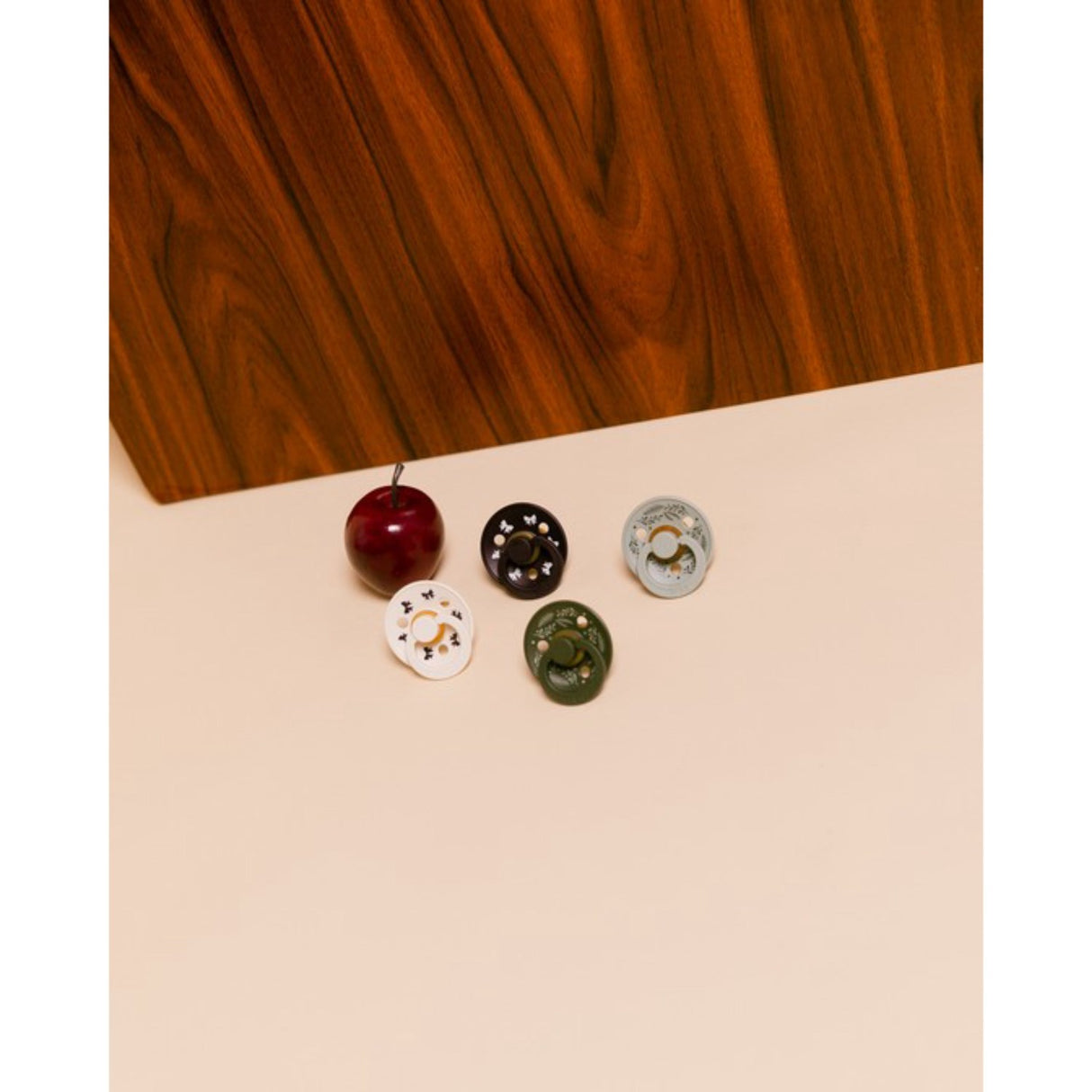 Bibs Ivory/Plum Smokk Colour Holiday Bue 2-Pakning Latex