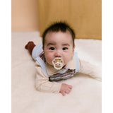 Bibs Ivory/Plum Smokk Colour Holiday Bue 2-Pakning Latex