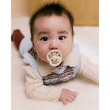 Bibs Ivory/Plum Smokk Colour Holiday Bue 2-Pakning Latex