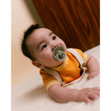 Bibs Sage/Hunter Green Smokk Colour Holiday Leaf 2-Pakning Latex