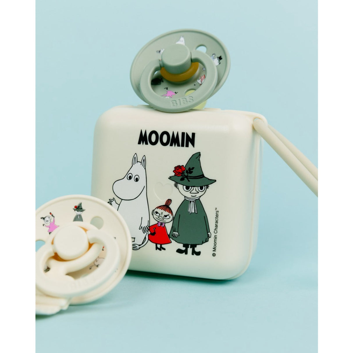 Bibs X Moomin Ivory Mix Smokk Colour 2-Pakning Friends Latex
