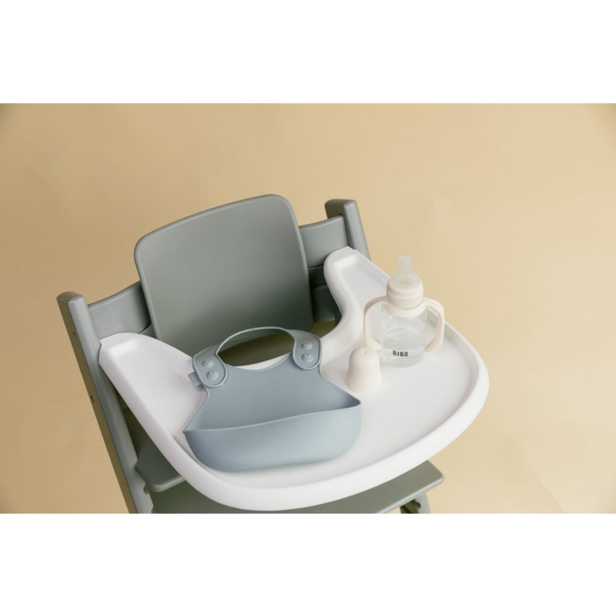 Bibs Ivory Baby Sippy Flaske Spout Round Silikon Slow Flow