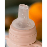 Bibs Blush Baby Sippy Flaske Spout Round Silikon Slow Flow