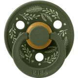 Bibs Sage/Hunter Green Smokk Colour Holiday Leaf 2-Pakning Latex