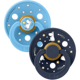 Bibs X Moomin Breeze Mix Smokk Colour 2-Pakning Good Night Latex