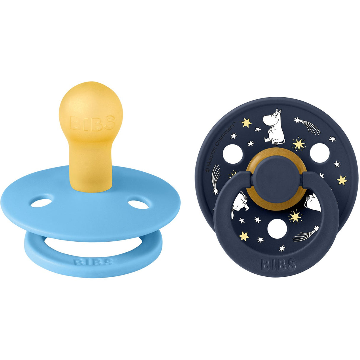 Bibs X Moomin Breeze Mix Smokk Colour 2-Pakning Good Night Latex