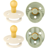 Bibs Pin Ivory Vanilla Mix/Pin Sage Mix Smokk Studio Colour 4-Pakke Latex