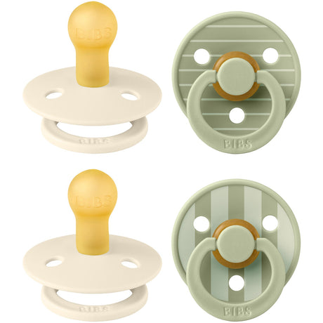 Bibs Pin Ivory Vanilla Mix/Pin Sage Mix Smokk Studio Colour 4-Pakke Latex
