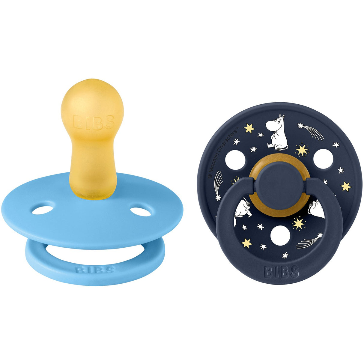 Bibs X Moomin Breeze Mix Smokk Colour 2-Pakning Good Night Latex