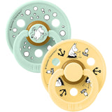 Bibs X Moomin Nordic Mint Mix Smokk Colour 2-Pakning Sailing Latex