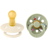 Bibs X Moomin Ivory Mix Smokk Colour 2-Pakning Friends Latex