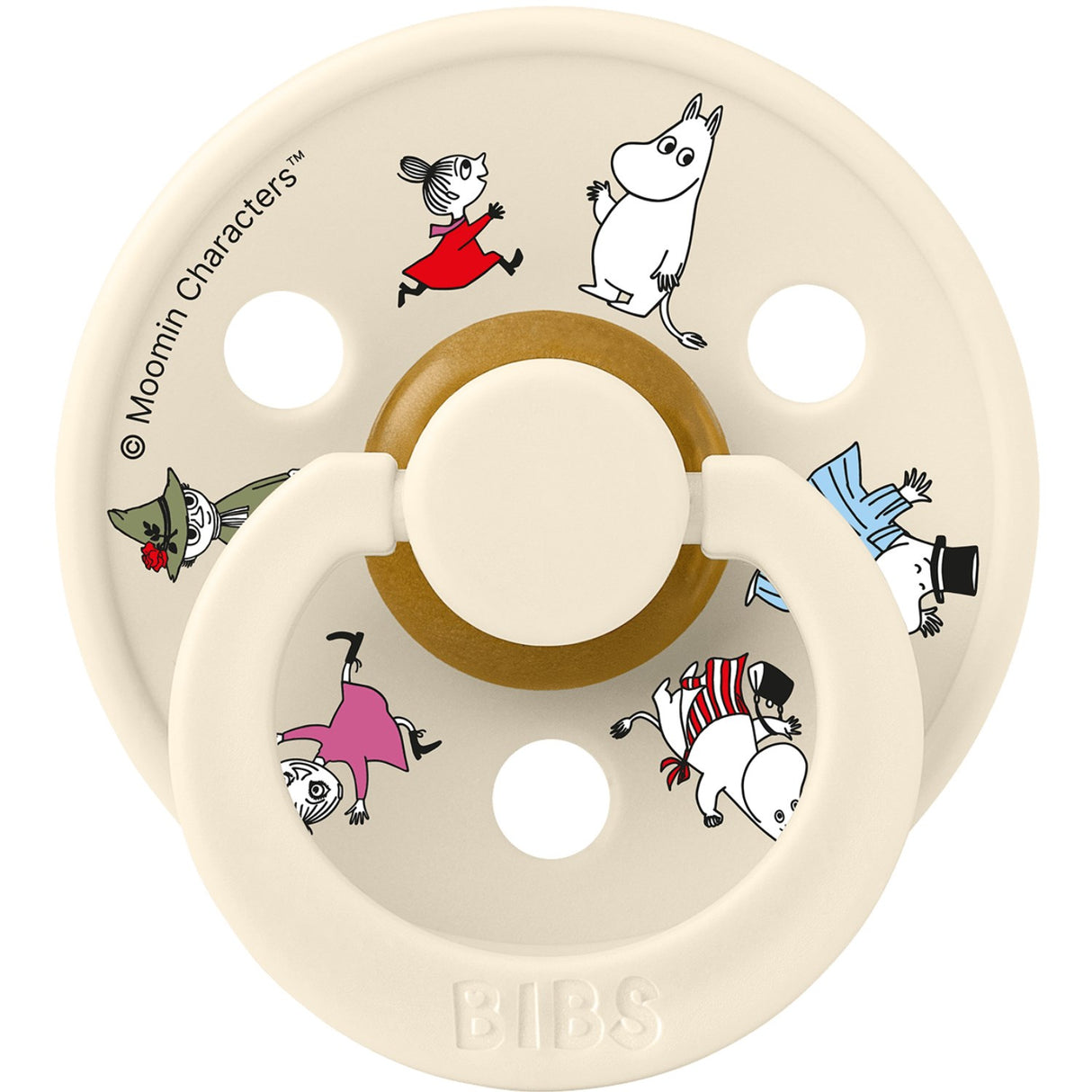 Bibs X Moomin Ivory Mix Smokk Colour 2-Pakning Friends Latex