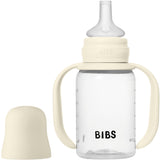Bibs Ivory Baby Sippy Flaske Spout Round Silikon Slow Flow