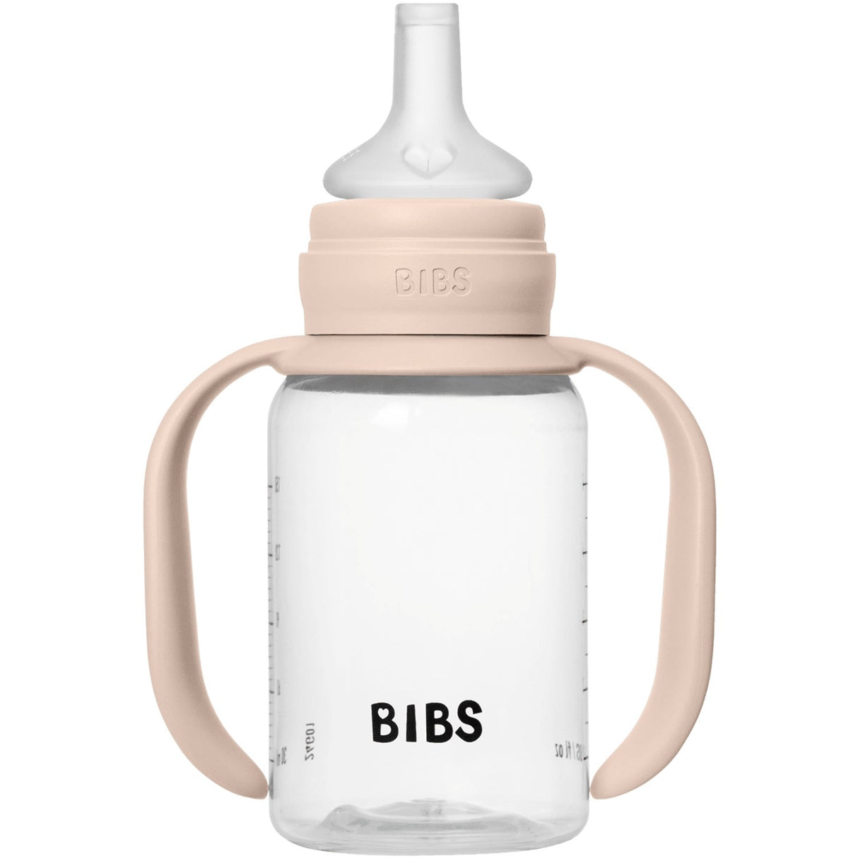 Bibs Blush Baby Sippy Flaske Spout Round Silikon Slow Flow