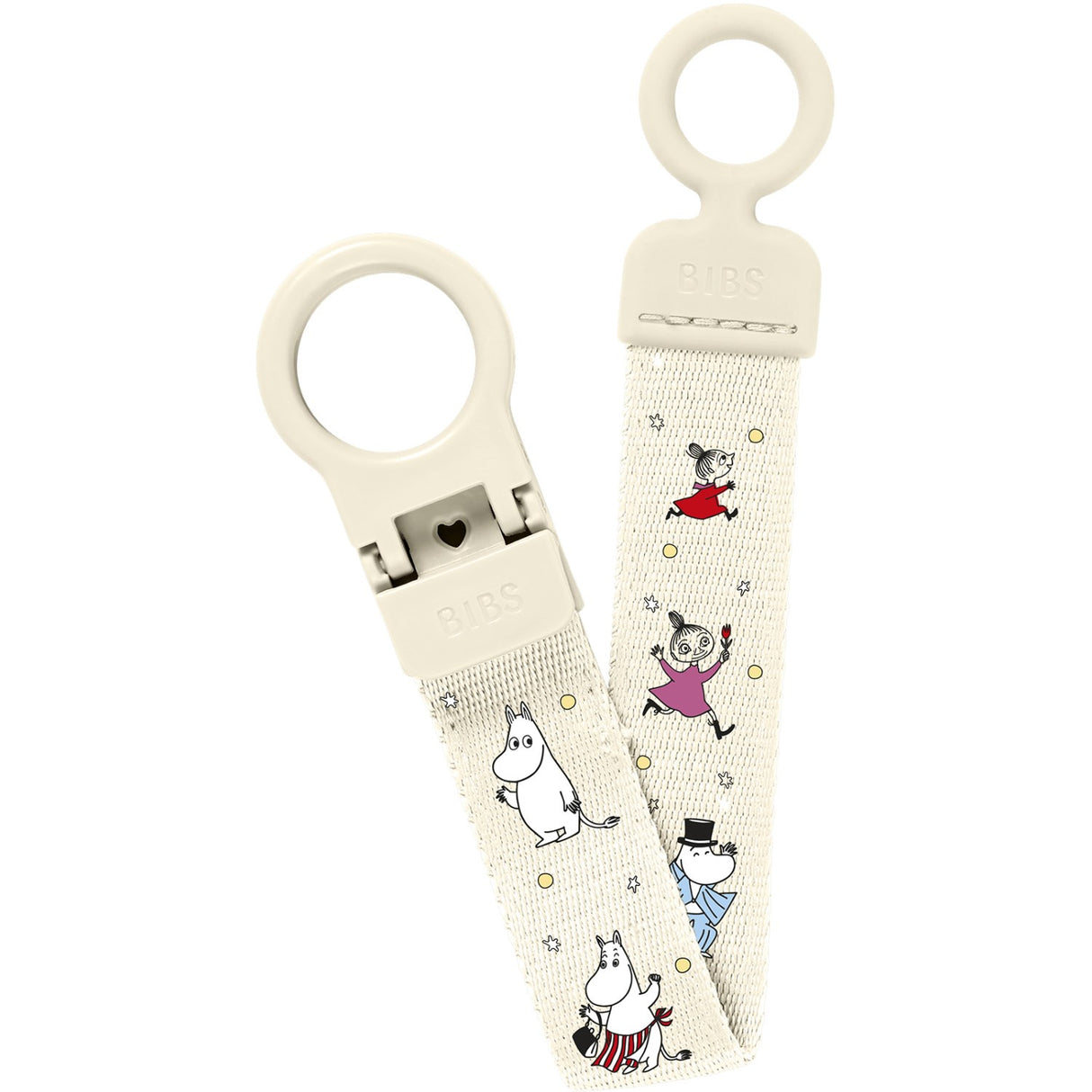 Bibs X Moomin Ivory Smokk Clip Loop