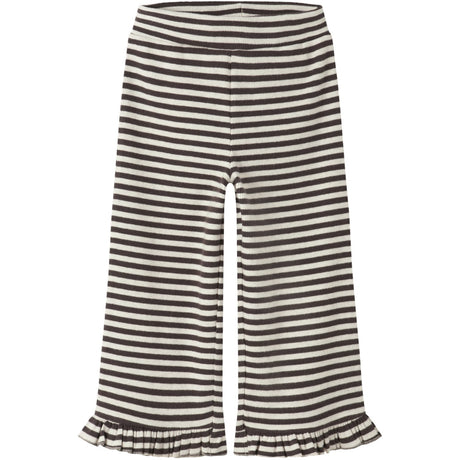 Name It Peyote Seal Brown Nmfluna Wide Bukser