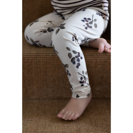 Petit Piao Black Berry Legging Printed
