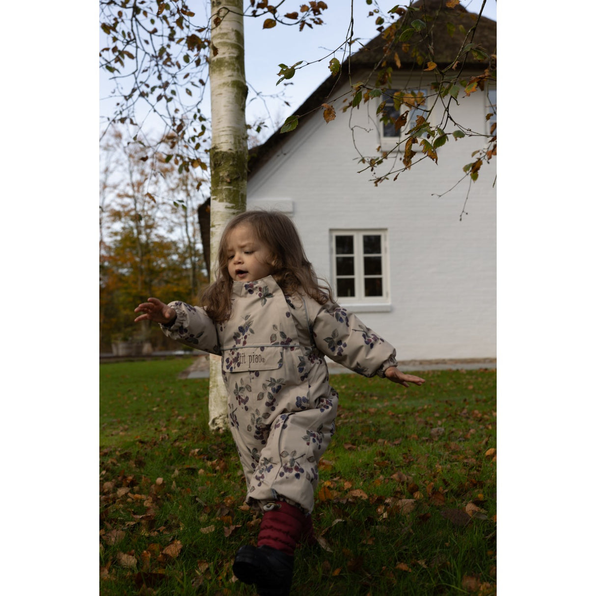 Petit Piao Blackberry AOP PPDard Flydress