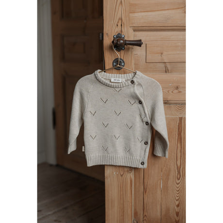 Petit Piao Off White PpDaqa Fold Over Strikk