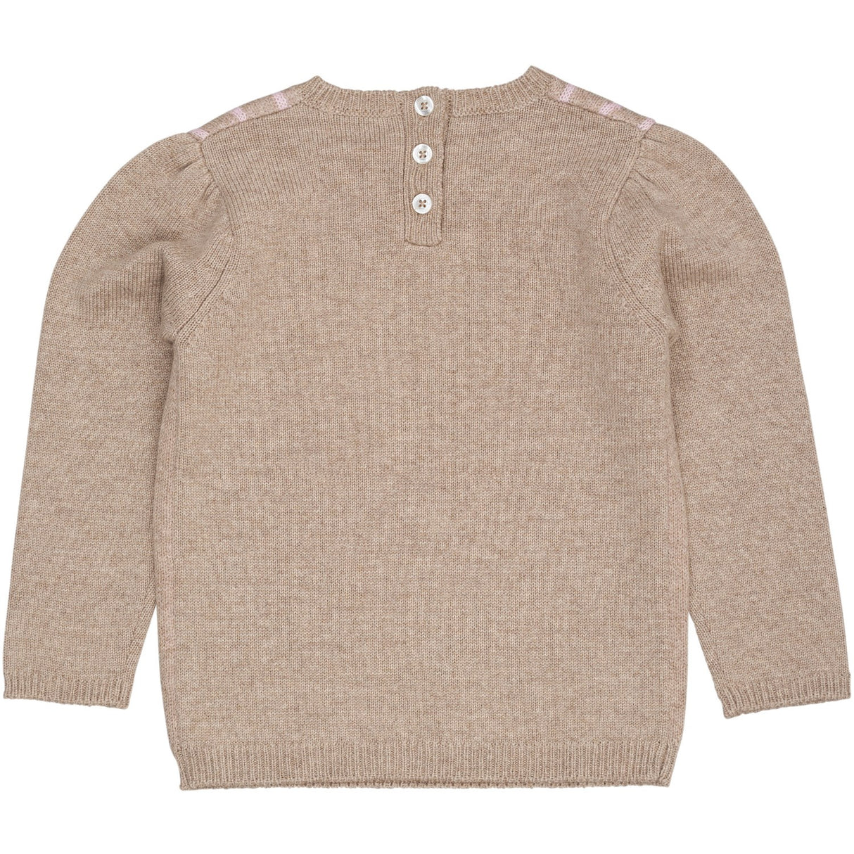 COPENHAGEN COLORS Sand/Bubblegum Comb. Cashmere Bue Deco Bluse