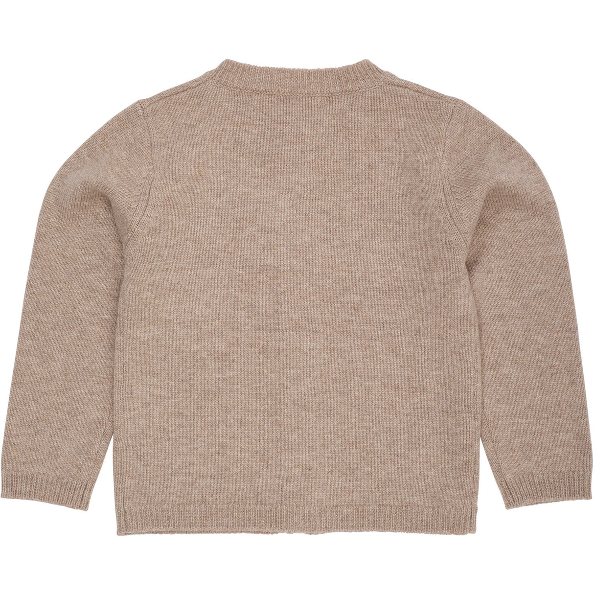 COPENHAGEN COLORS Sand/Lavender Comb. Cashmere Cardigan W. Poplin Bue