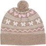 COPENHAGEN COLORS Sand Comb. Cashmere Pattern Beanie