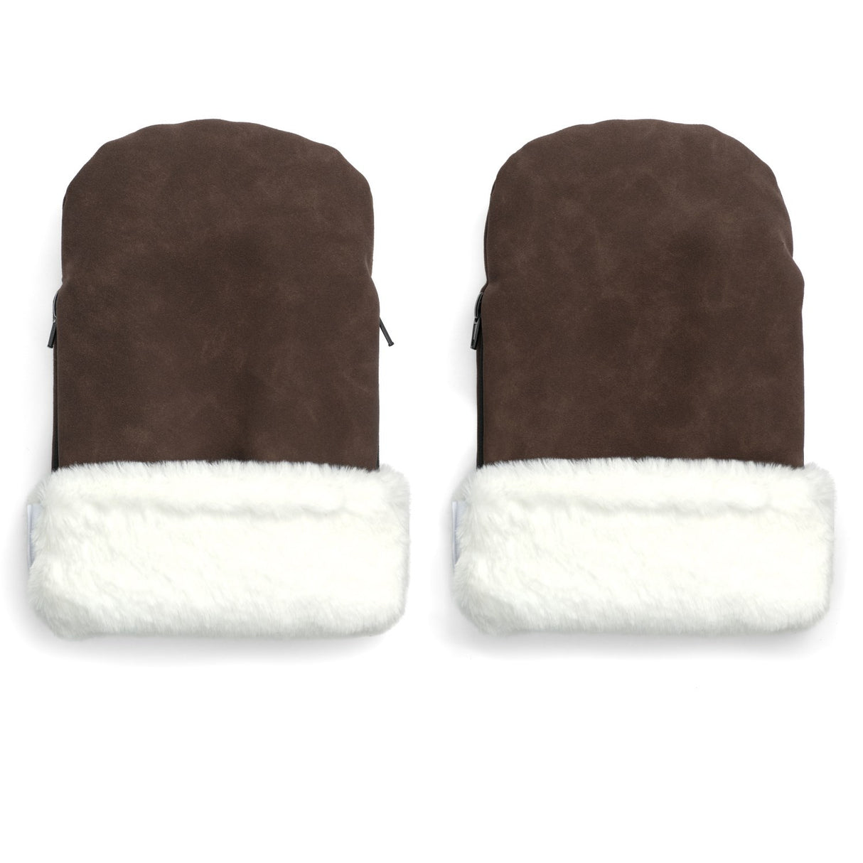 KongWalther Chocolate Brown Faux Suede Østerbro Hansker