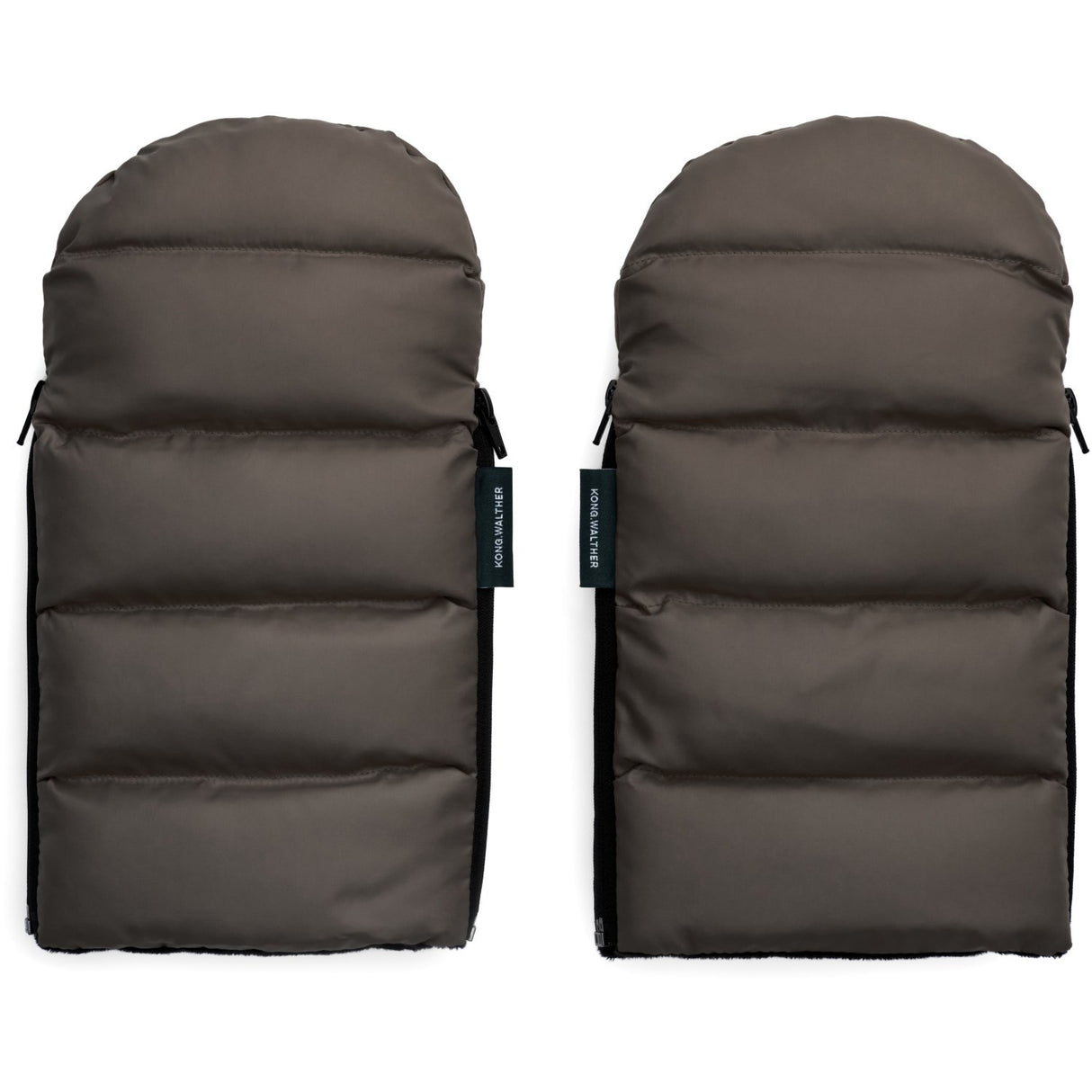 KongWalther Puffer Grey Østerbro Hansker