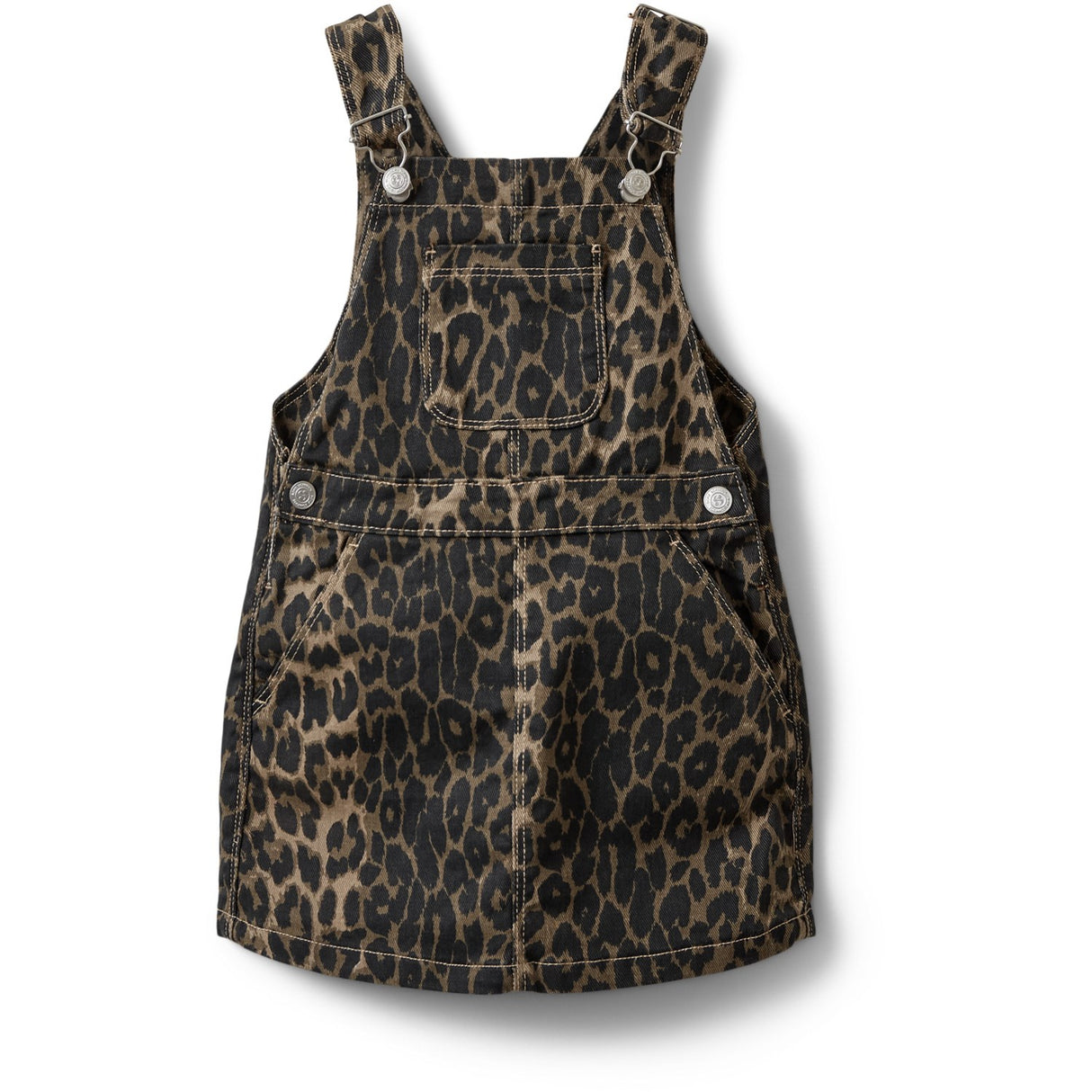 Sofie Schnoor Light Brown Leopard LarinSK Kjole