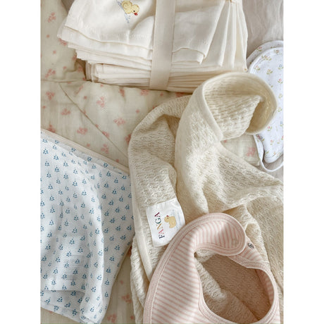 Konges Sløjd Fanga Blush Mix Fio Stripe 2 Pakke Hakesmekke OCS