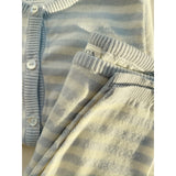 Konges Sløjd Fanga Gray Dawn Venti Strikk Cardigan GOTS